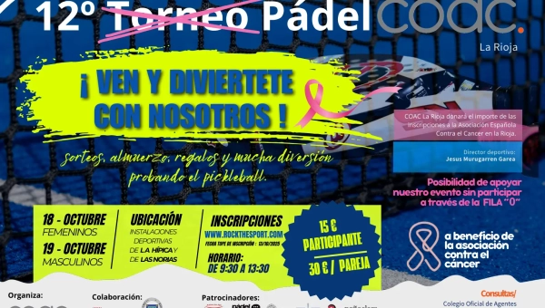 12ª Jornada de Pádel COAC La Rioja